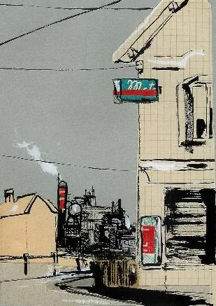 Illustration intérieure de A quelques pas de l'usine — 1