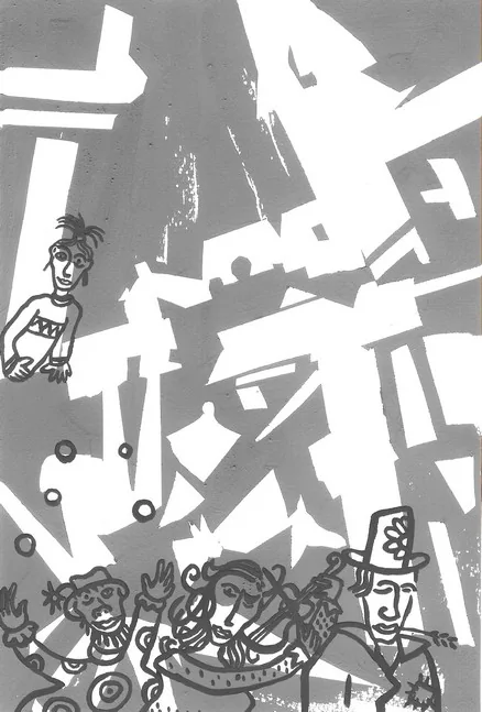 Illustration intérieure de La valse des pantins — 4