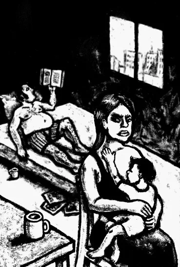 Illustration intérieure de Le coeur à l'ouvrage — 1