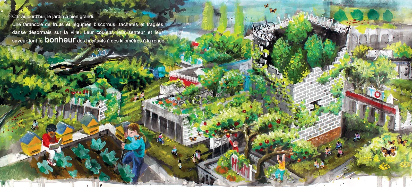 Illustration intérieure de Le jardin de la mégère — 1
