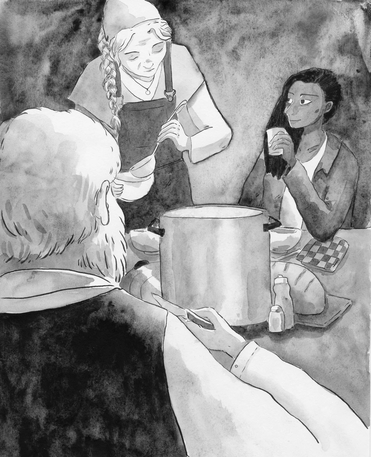 Illustration intérieure de Le secret de la famille Zorig — 1