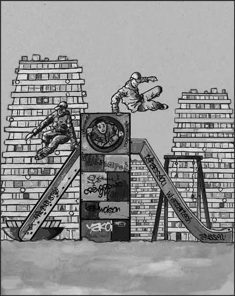 Illustration intérieure de Les disparus de la Cité Fleurie — 2