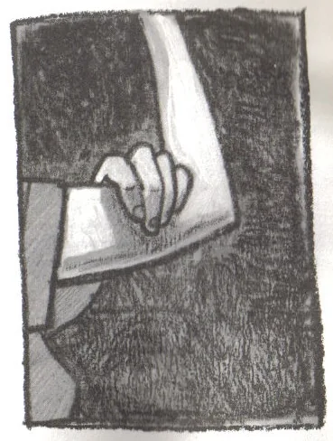 Illustration intérieure de Les mains bleues — 4