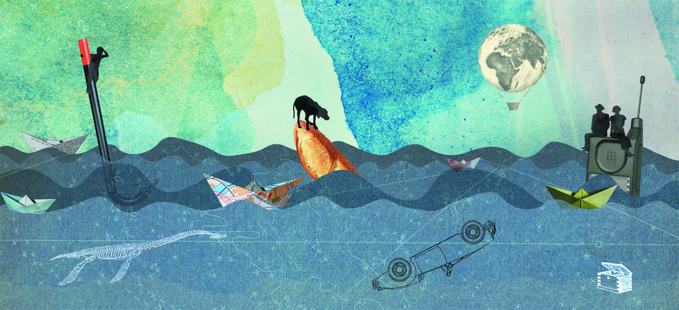 Illustration intérieure de Pas une — 1